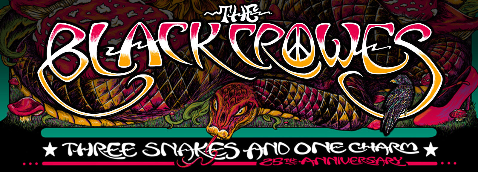 THE BLACK CROWES「THREE SNAKES AND ONE 〜」