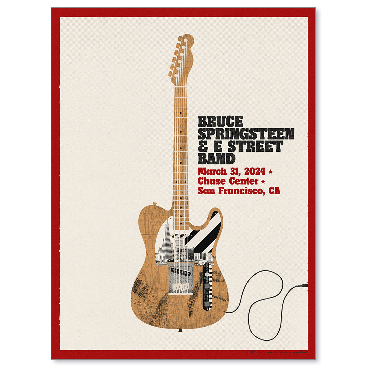 Bruce Springsteen & E Street Band San Francisco March 31, 2024