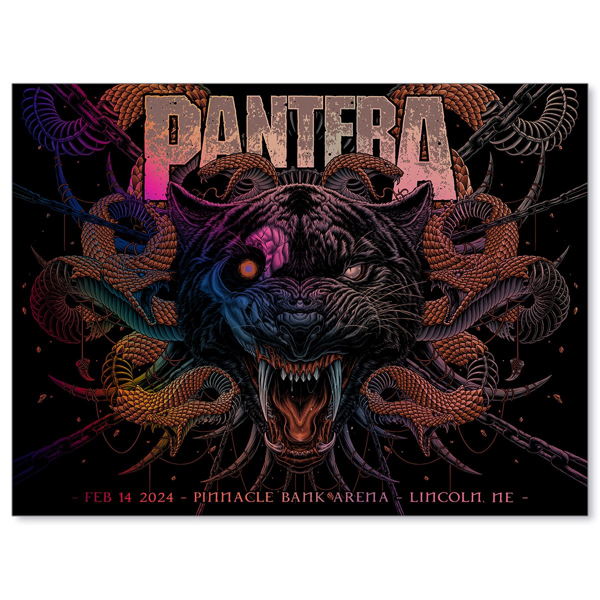 Pantera Lincoln February 14, 2024 (Rainbow Foil)