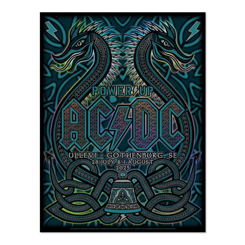 AC/DC Gothenburg July 28 & August 1, 2025 (Artist Proof Foil)