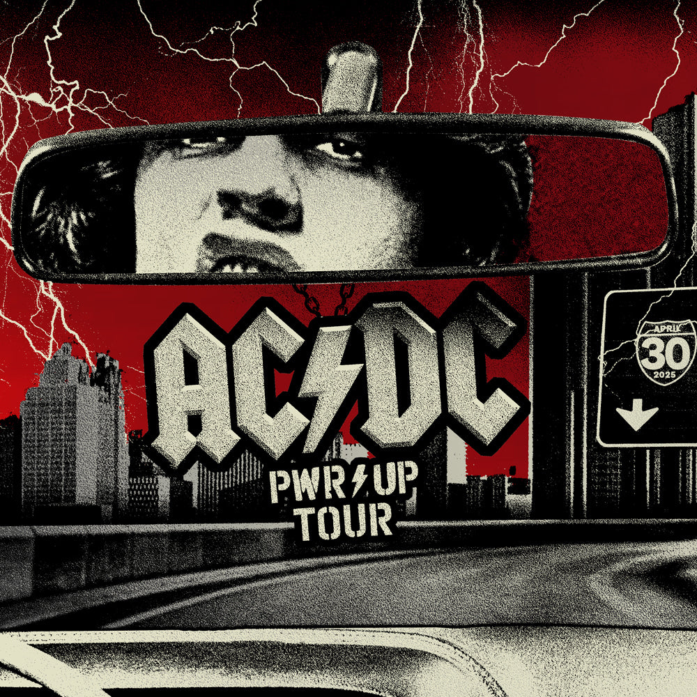 AC/DC Detroit April 30 Red Foil Edition (Exclusive)