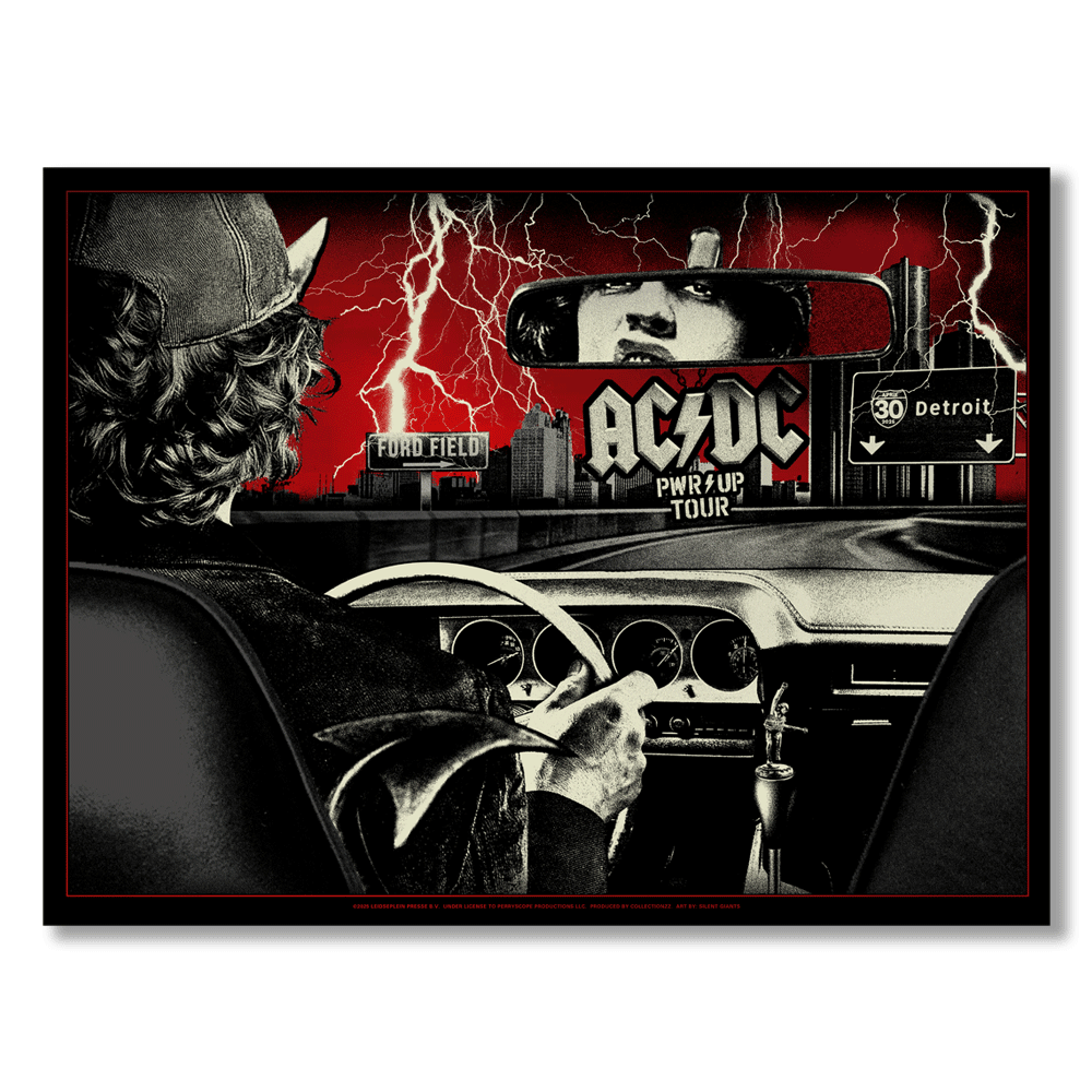 AC/DC Detroit April 30 Red Foil Edition (Exclusive)