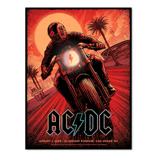 AC/DC Las Vegas August 1, 2026 (Foil Exclusive)