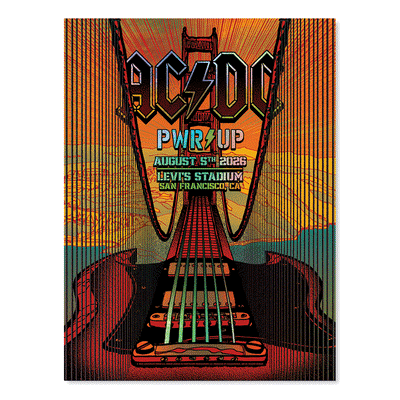 AC/DC San Franciso August 5, 2026 (Foil Exclusive)