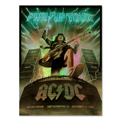 AC/DC East Rutherford September 25, 2026 (Foil Edition)