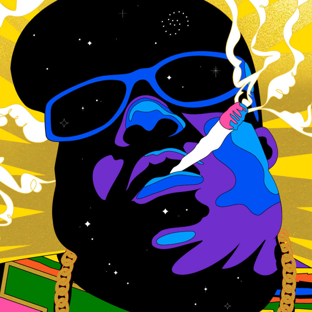The Notorious B.I.G. It Was All A Dream (Jesus Piece) — artwork in setting