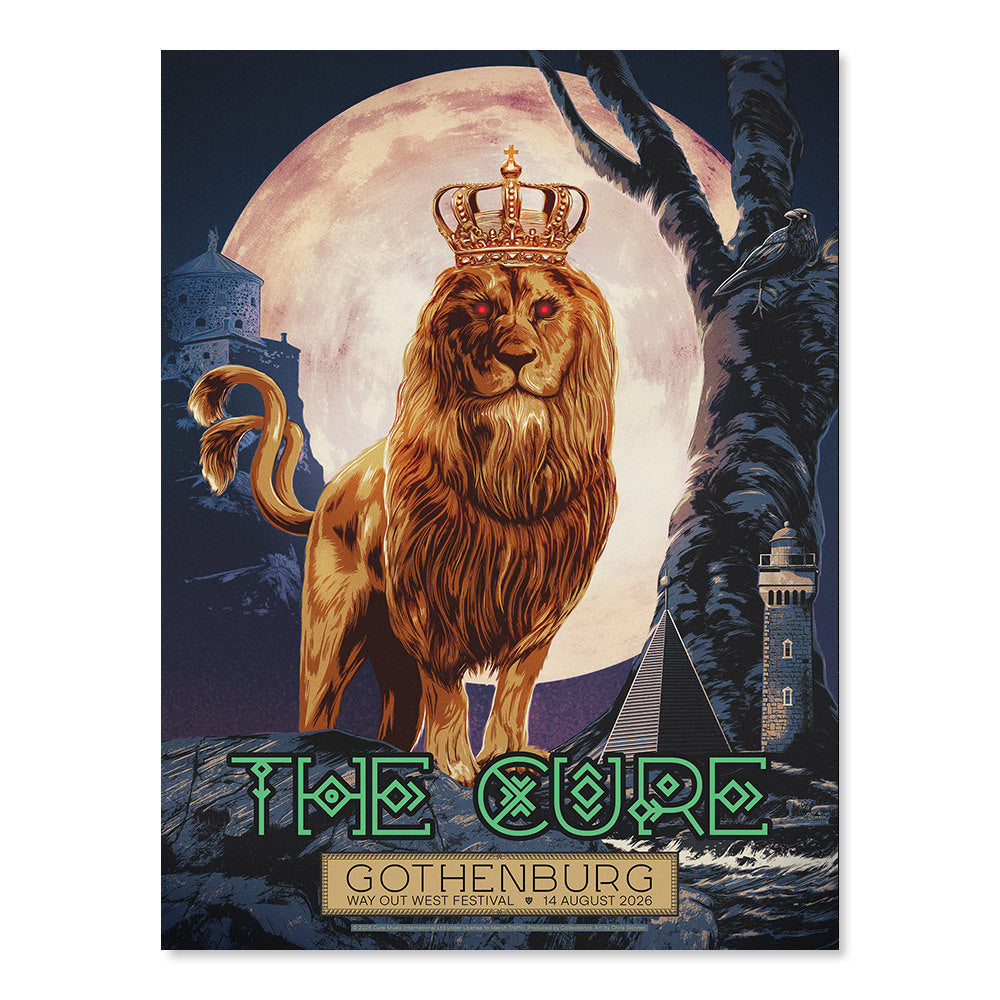 The Cure Gothenburg August 14, 2026 (Show Edition)