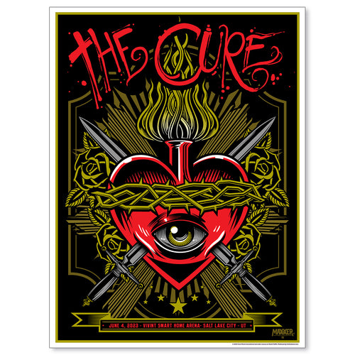 The Cure Salt Lake City June 4, 2023 Poster