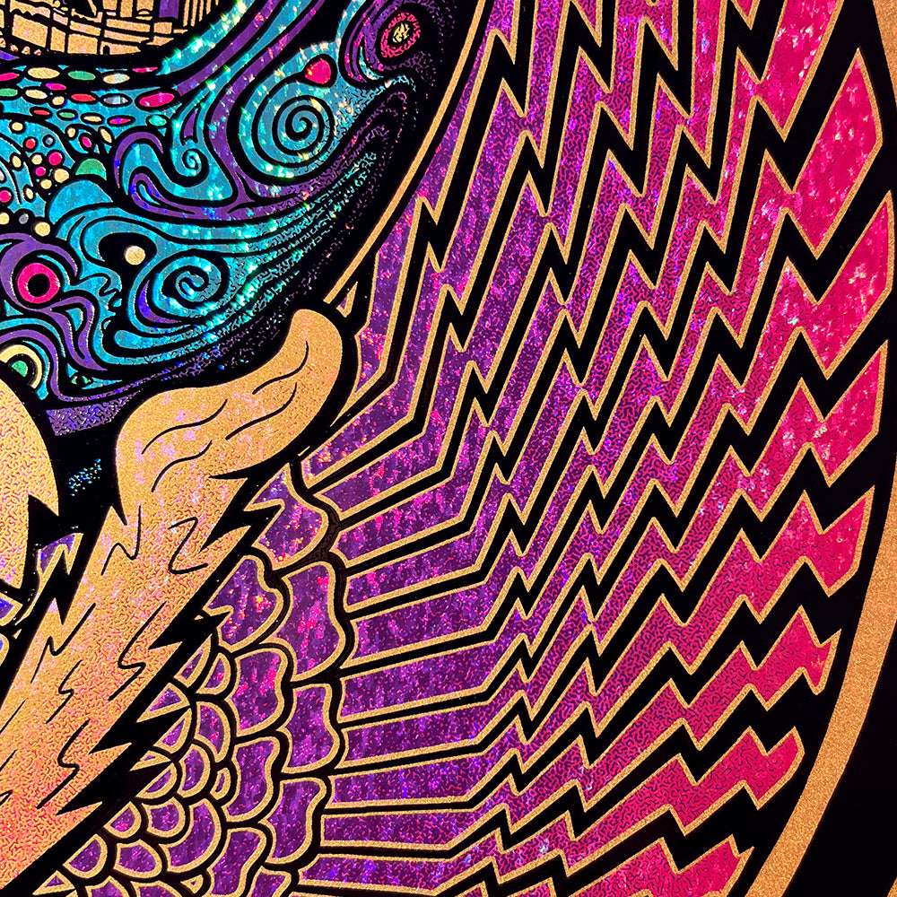 Dead and Company April 18, 2025 Las Vegas (Artist Proof Sparkle Foil)