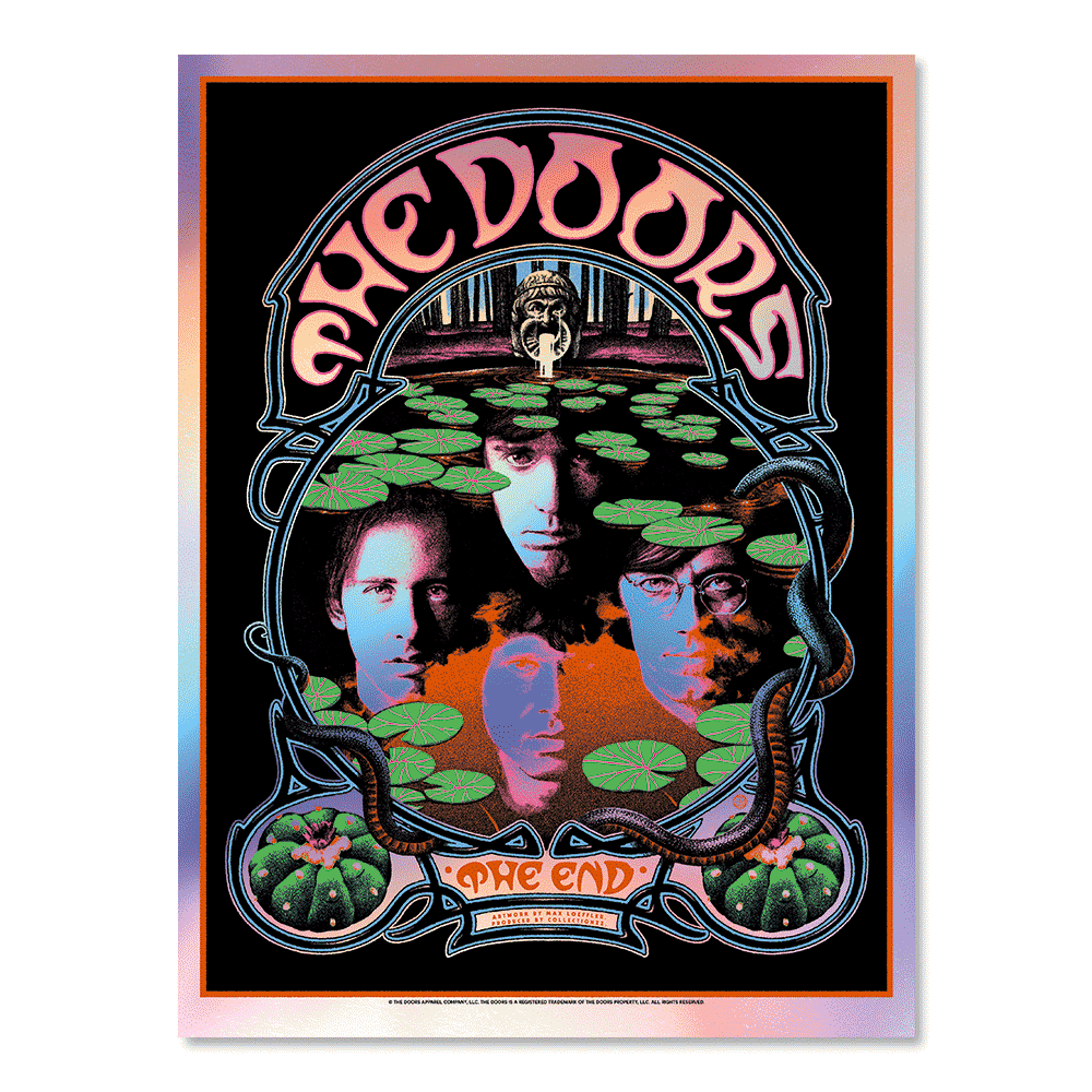 The Doors — The End by Max Loeffler (Rainbow Foil)