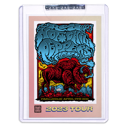 Red Hot Chili Peppers Fargo April 6, 2023 GAS Trading Card