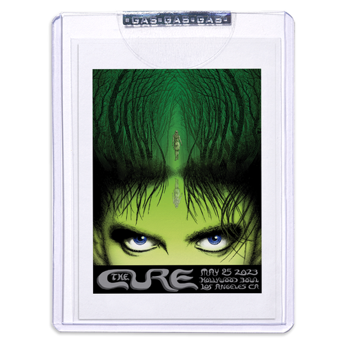 The Cure Los Angeles May 25, 2023 Setlist Trading Card