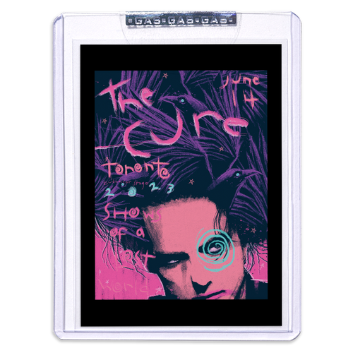 The Cure Toronto June 14, 2023 Setlist Trading Card (Second Edition Colorway)