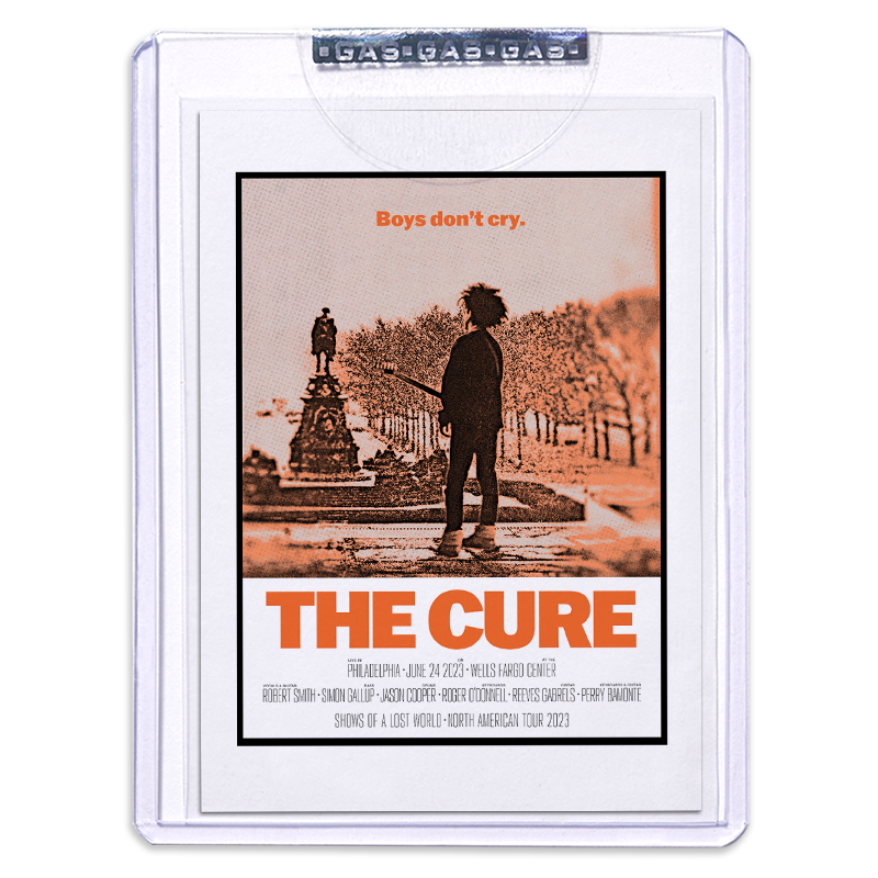 The Cure Philadelphia June 24, 2023 Trading Card