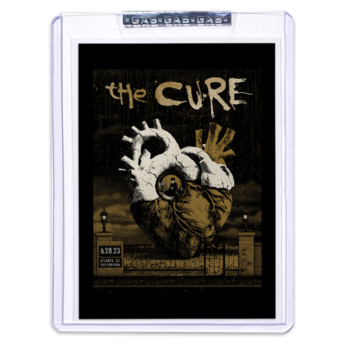 The Cure Atlanta June 28, 2023 Setlist Trading Card