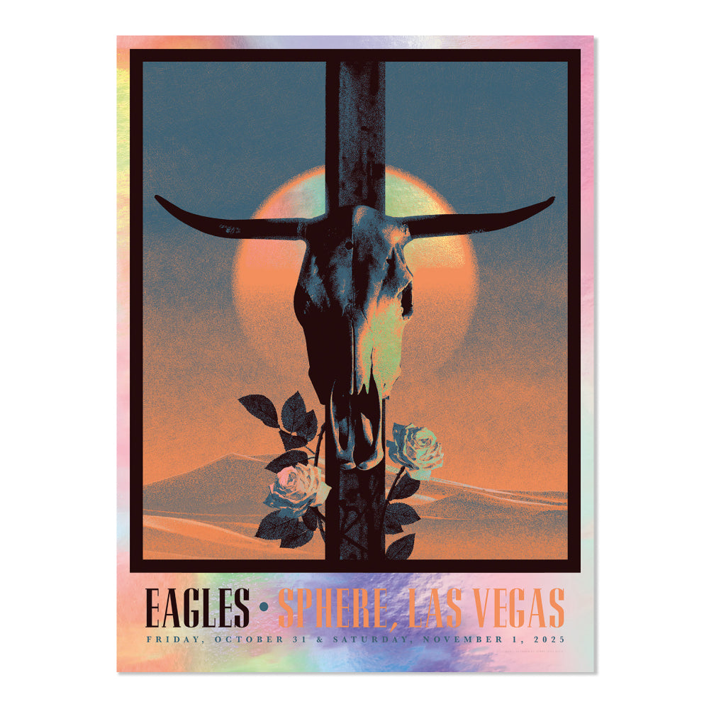 Eagles Las Vegas October 31 & November 1, 2025 (Foil Artist Proof)