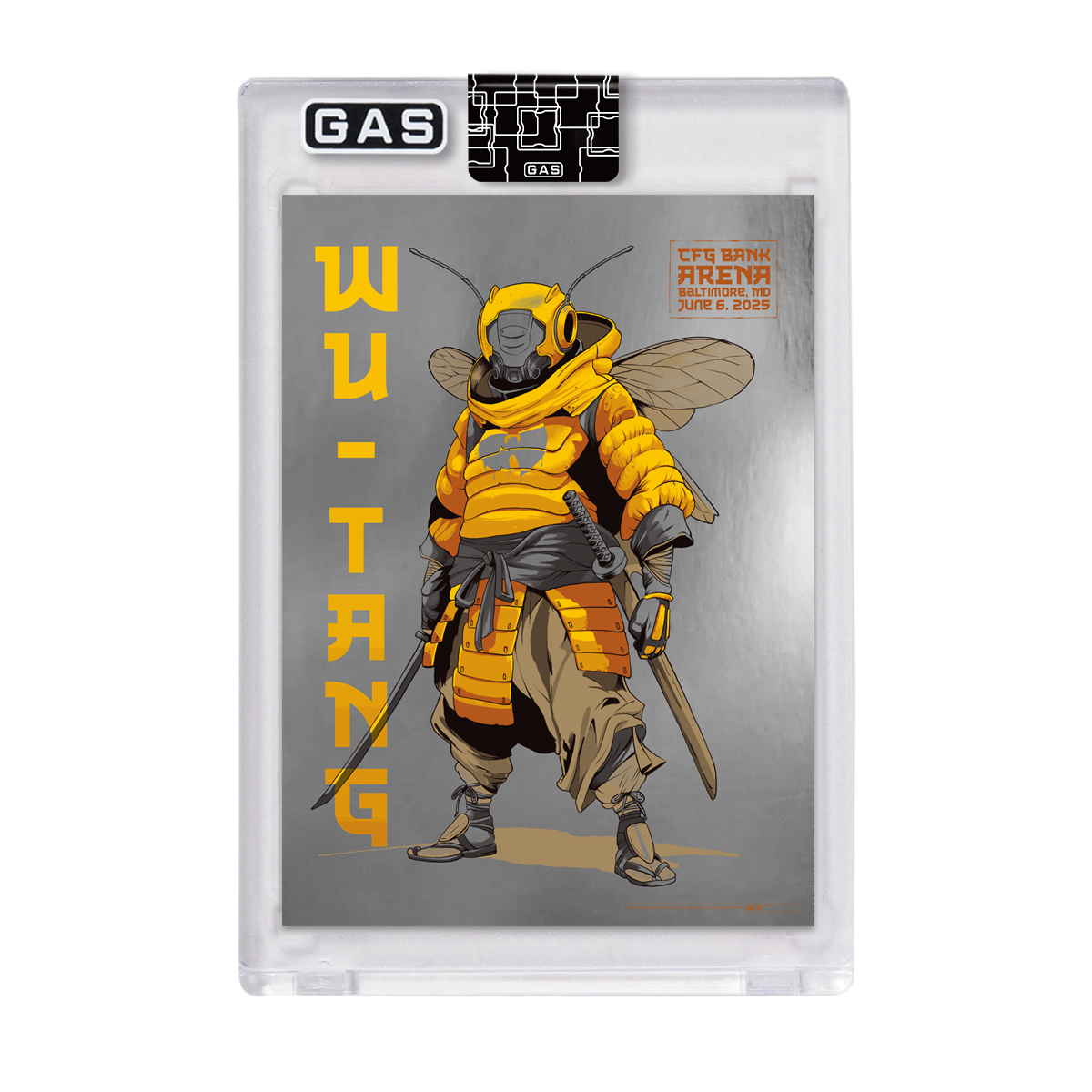 Wu-Tang Clan Baltimore June 6, 2025 GAS Trading Card