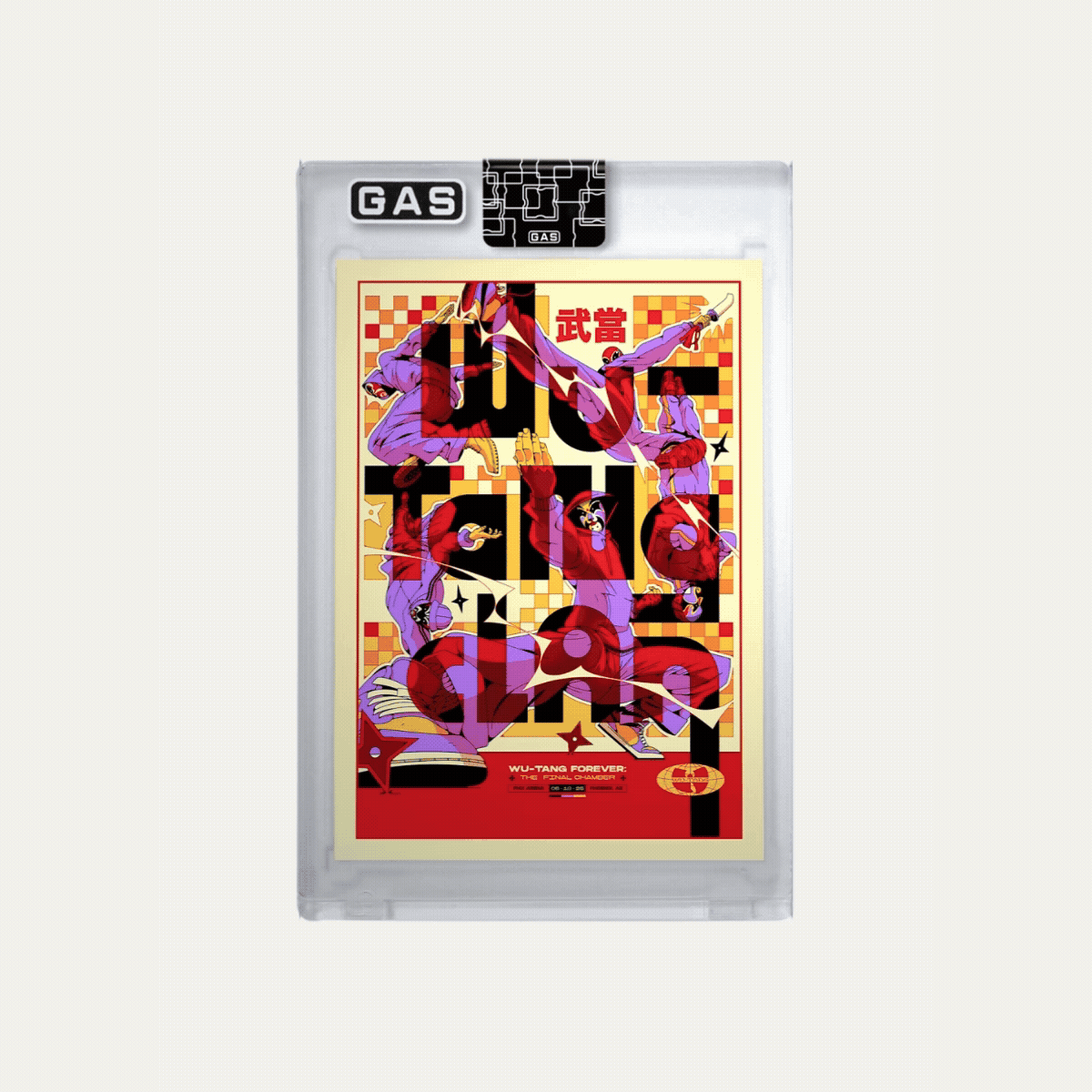 Wu-Tang Clan Phoenix June 18, 2025 GAS Trading Card