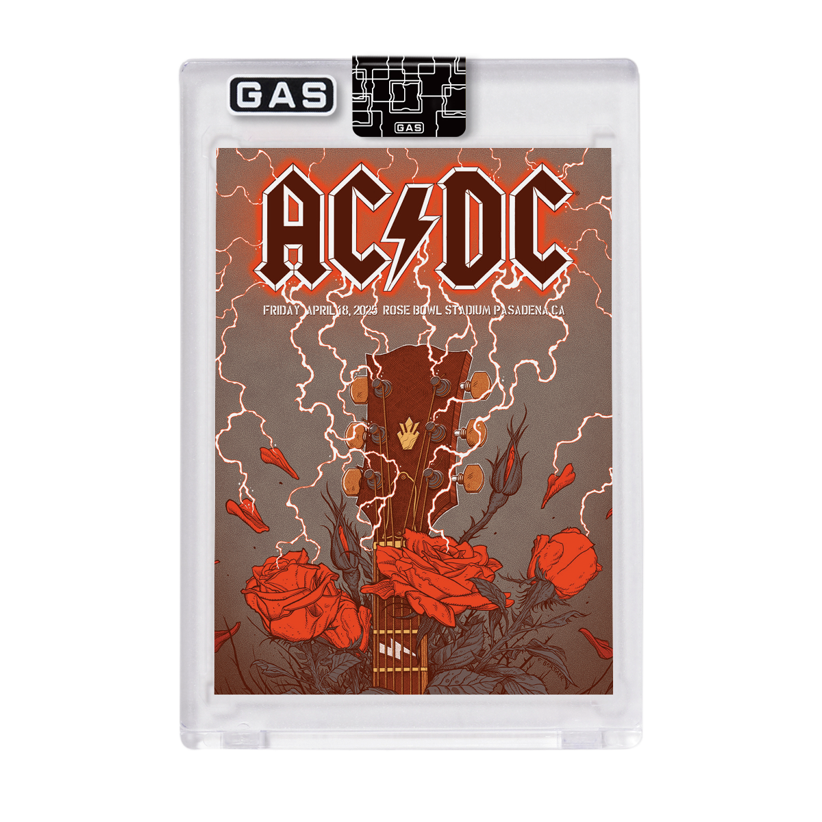 AC/DC Pasadena April 18, 2025 Trading Card