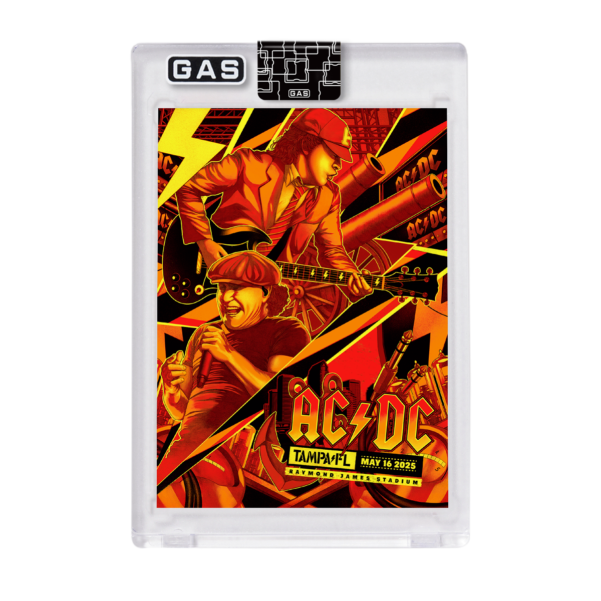 AC/DC Tampa May 16, 2025 Trading Card