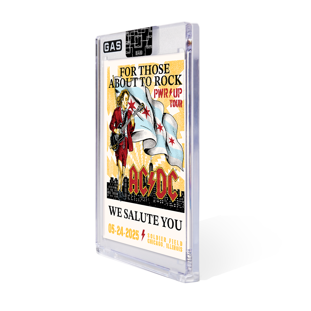 AC/DC Chicago May 24, 2025 Trading Card