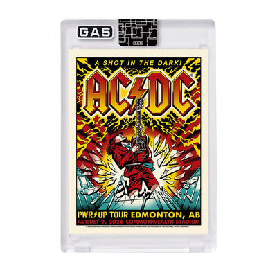 AC/DC Edmonton August 9, 2026 GAS Trading Card