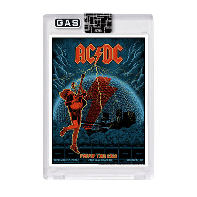 AC/DC Montreal September 12, 2026 GAS Trading Card