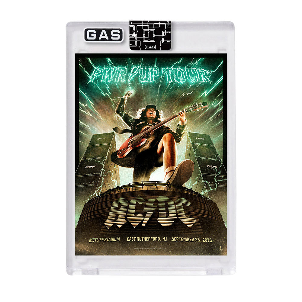 AC/DC East Rutherford September 25, 2026 GAS Trading Card
