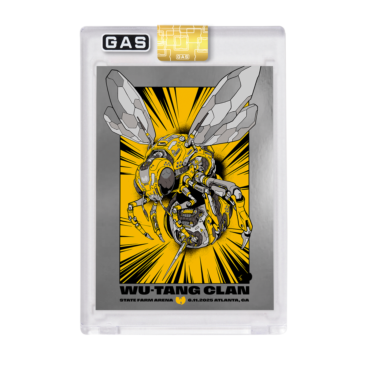 Wu-Tang Clan Atlanta June 11, 2025 GAS Trading Card