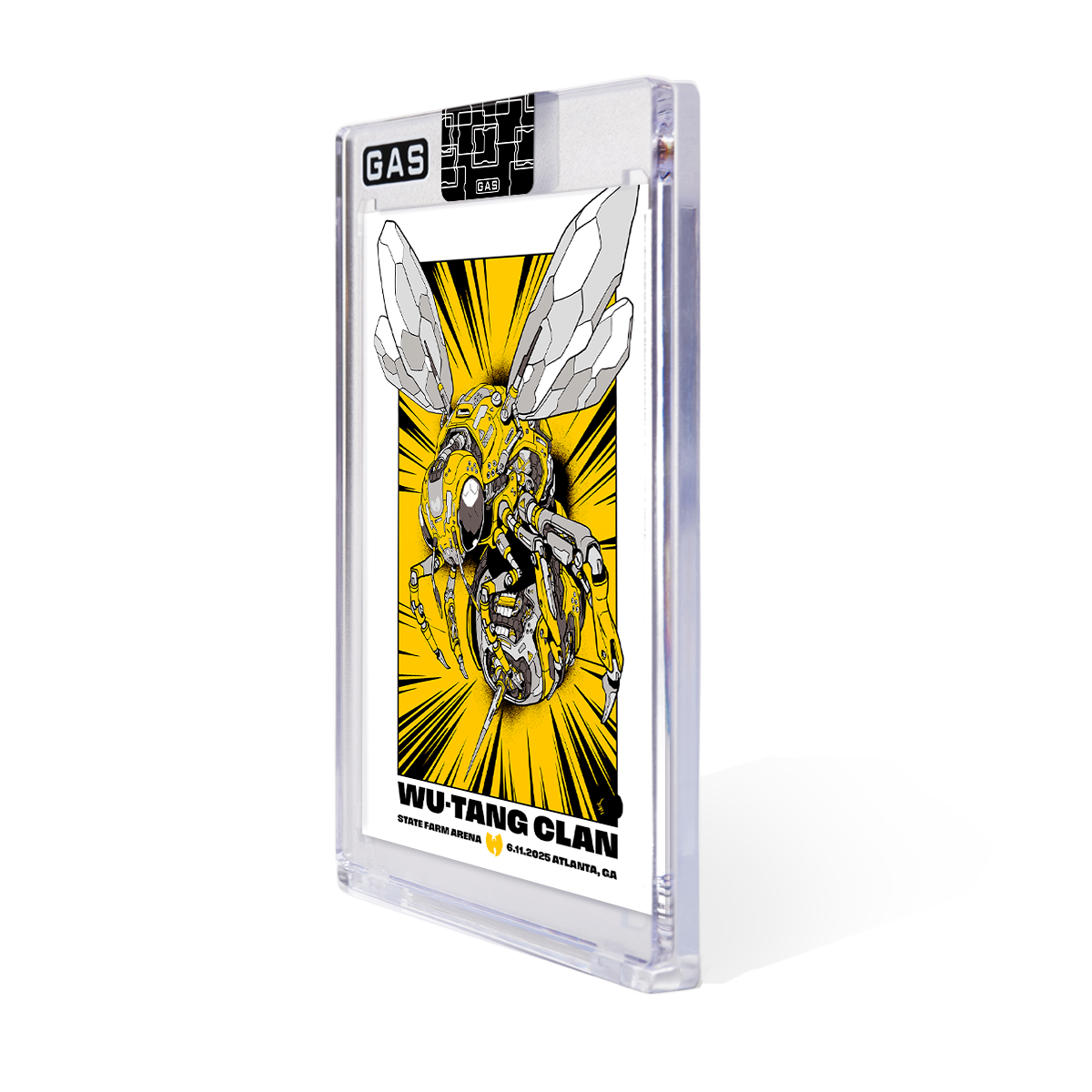 Wu-Tang Clan Atlanta June 11, 2025 GAS Trading Card
