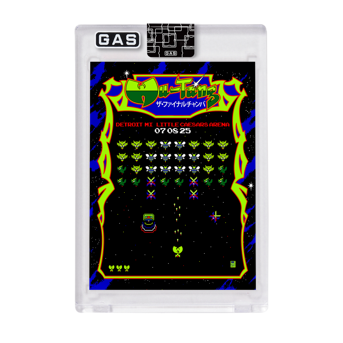 Wu-Tang Clan Detroit July 8, 2025 GAS Trading Card