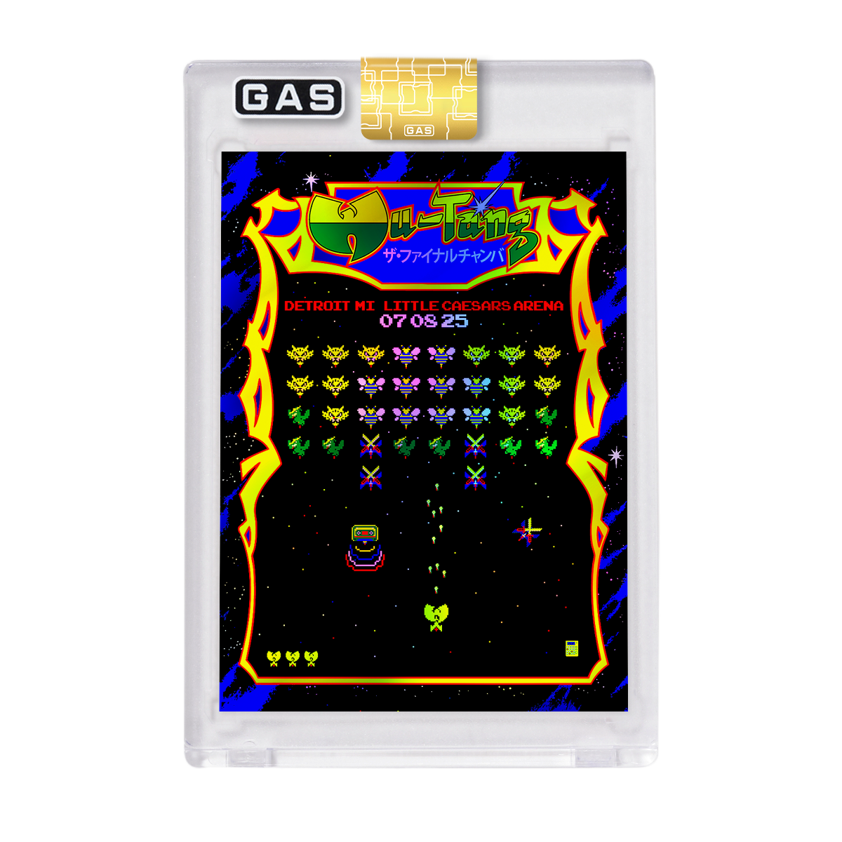 Wu-Tang Clan Detroit July 8, 2025 GAS Trading Card