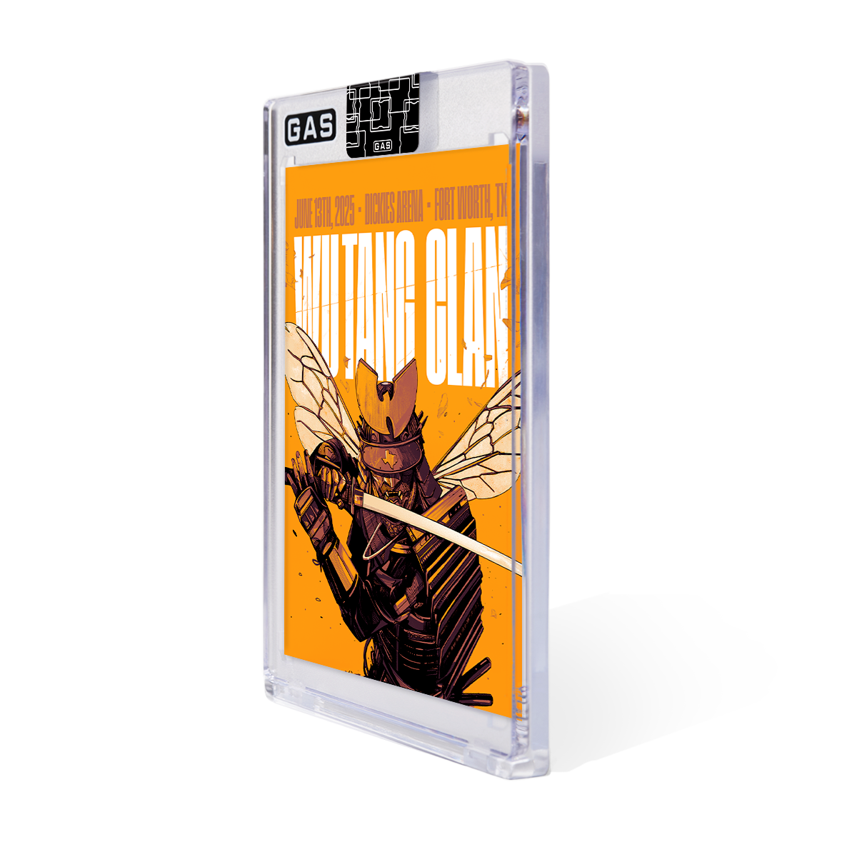 Wu-Tang Clan Fort Worth June 13, 2025 GAS Trading Card