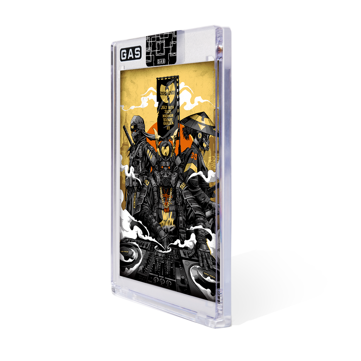 Wu-Tang Clan New York City July 16, 2025 GAS Trading Card