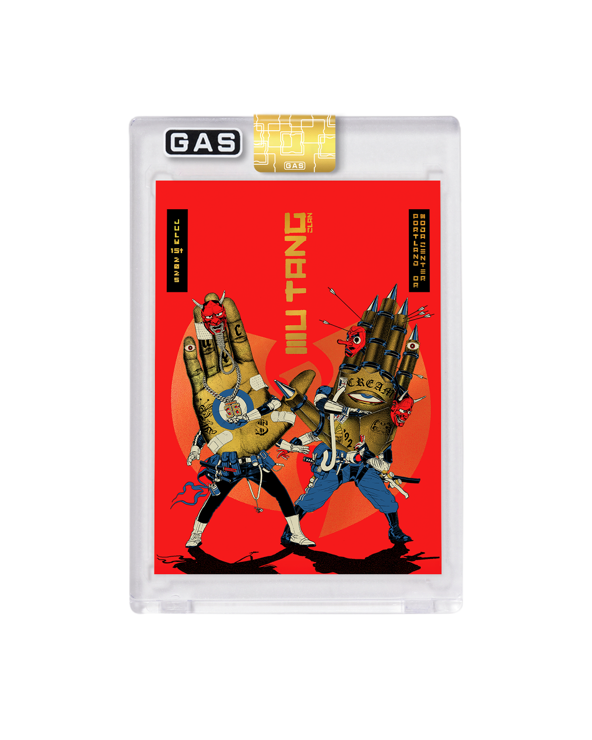 Wu-Tang Clan Portland July 1, 2025 GAS Trading Card