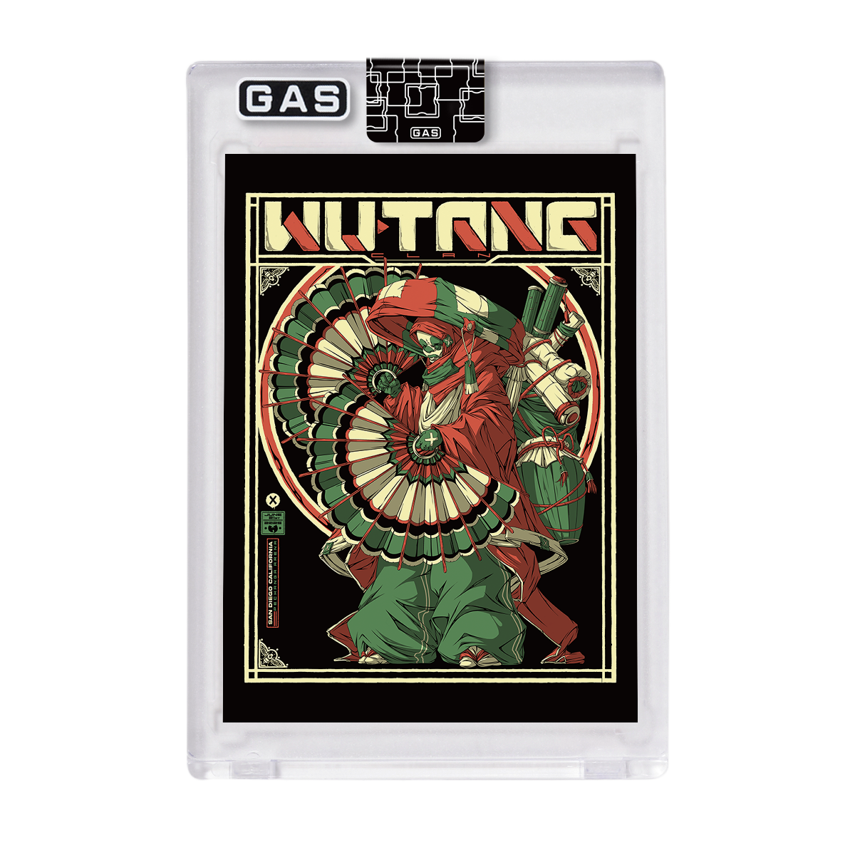 Wu-Tang Clan San Diego June 21, 2025 GAS Trading Card