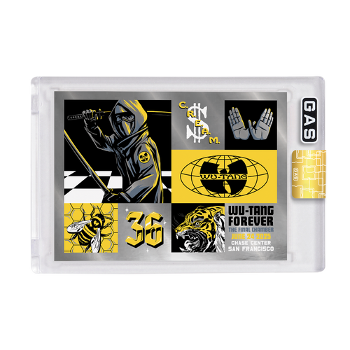 Wu-Tang Clan San Francisco June 24, 2025 GAS Trading Card