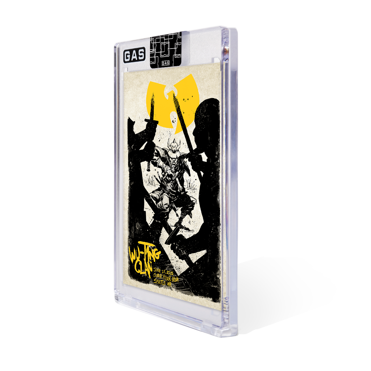 Wu-Tang Clan Seattle June 28, 2025 GAS Trading Card