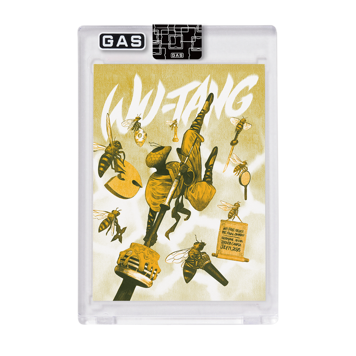 Wu-Tang Clan Toronto July 14, 2025 GAS Trading Card