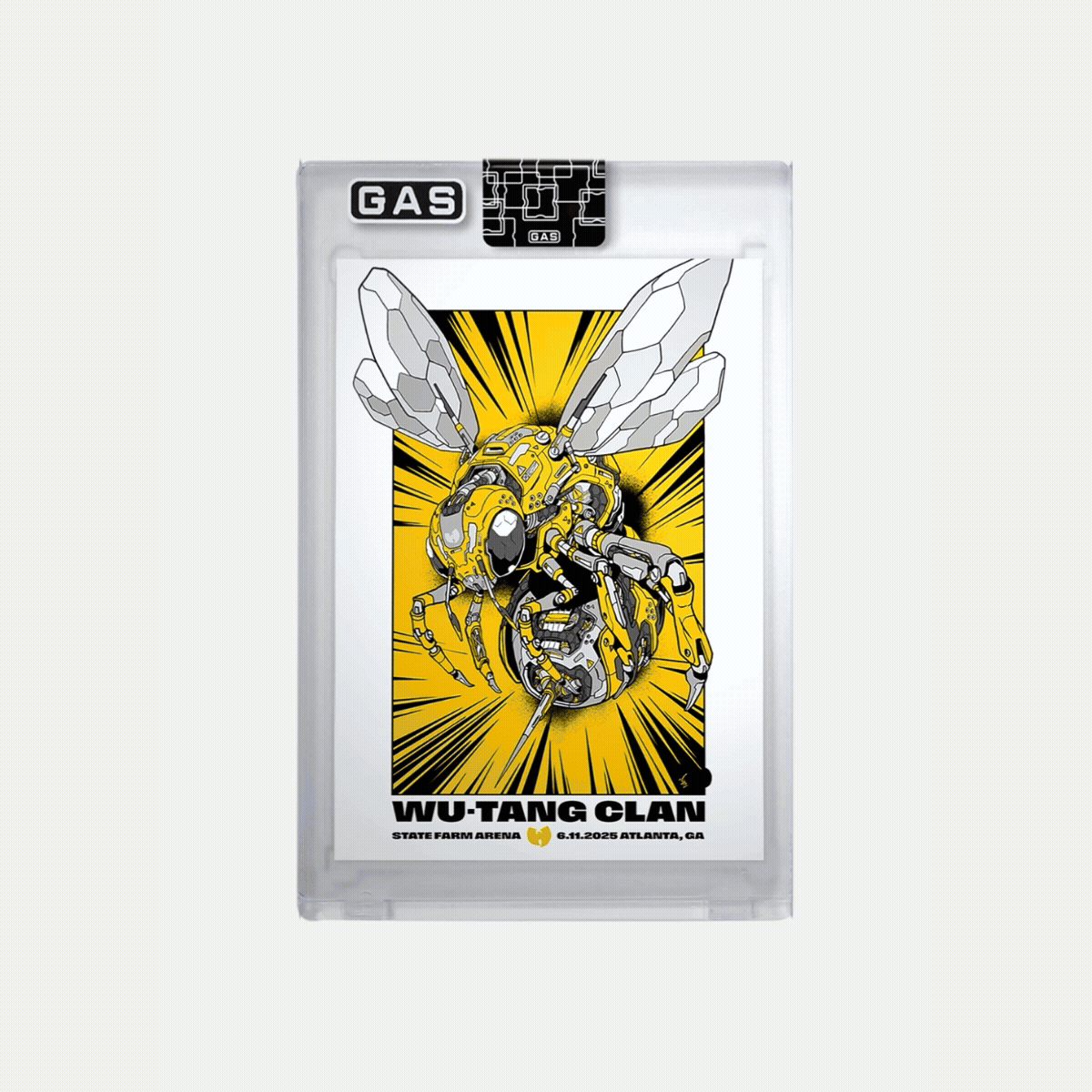 Wu-Tang Clan Atlanta June 11, 2025 GAS Trading Card