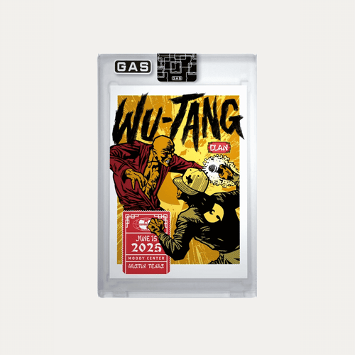 Wu-Tang Clan Austin June 15, 2025 GAS Trading Card