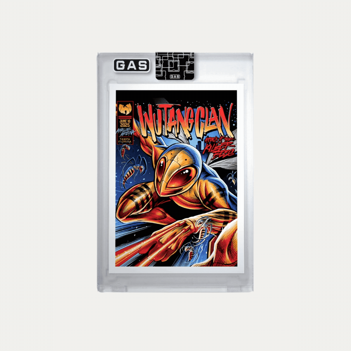 Wu-Tang Clan Tampa June 10, 2025 GAS Trading Card