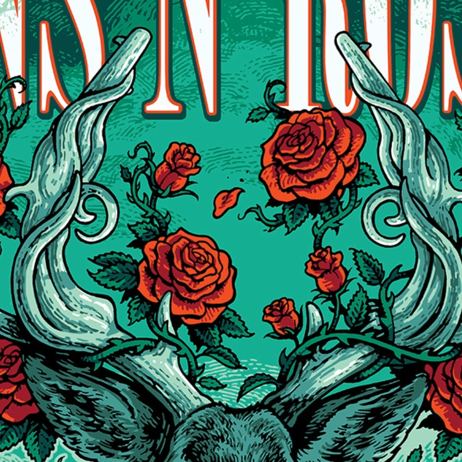 Guns N' Roses Monterrey March 28, 2026 (Artist Proof)