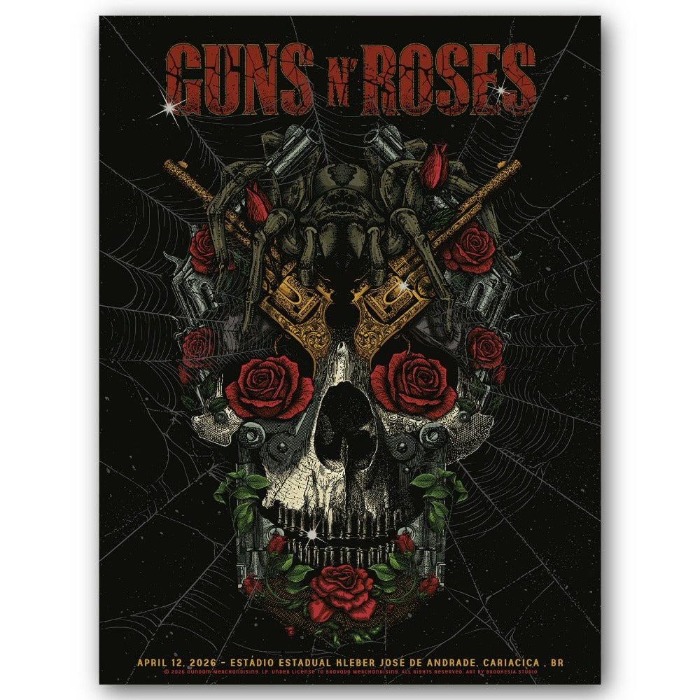 Guns N' Roses Cariacica April 12, 2026 (Artist Proof)