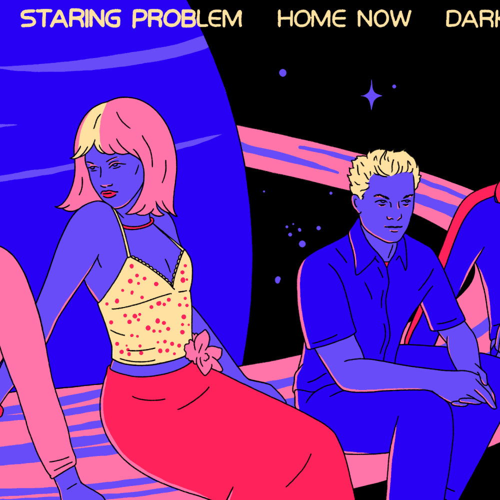 No Doubt Return of Saturn 25th Anniversary (Screenprint Edition) — artwork in setting