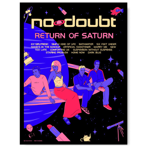 No Doubt Return of Saturn 25th Anniversary (Screenprint Edition)