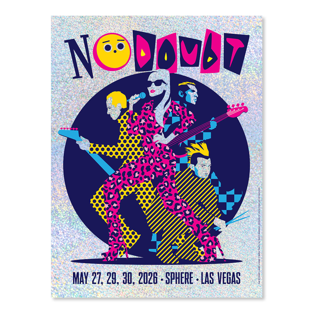 No Doubt Sphere May 27, 29, 30 2026 (Artist Proof Sparkle Foil)