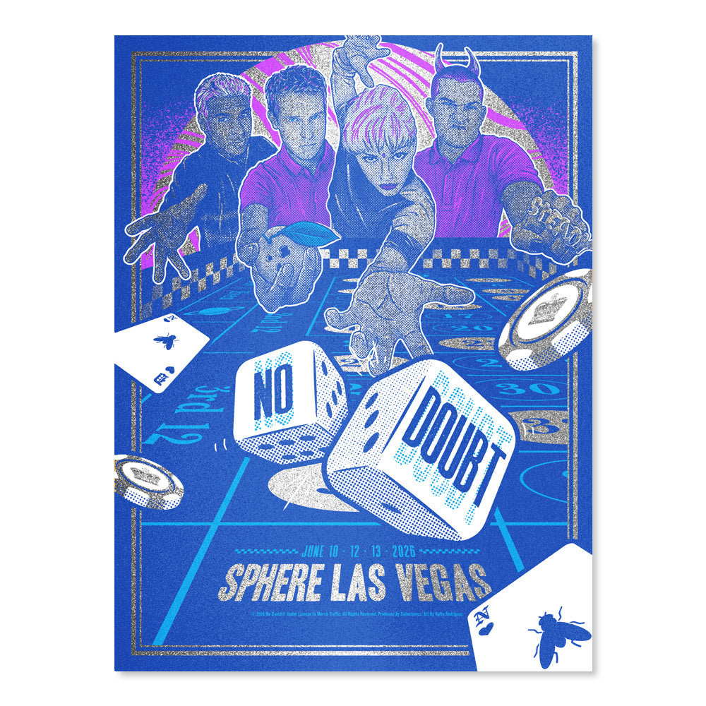 No Doubt Sphere June 10, 12, 13 2026 (Artist Proof Sparkle Foil)