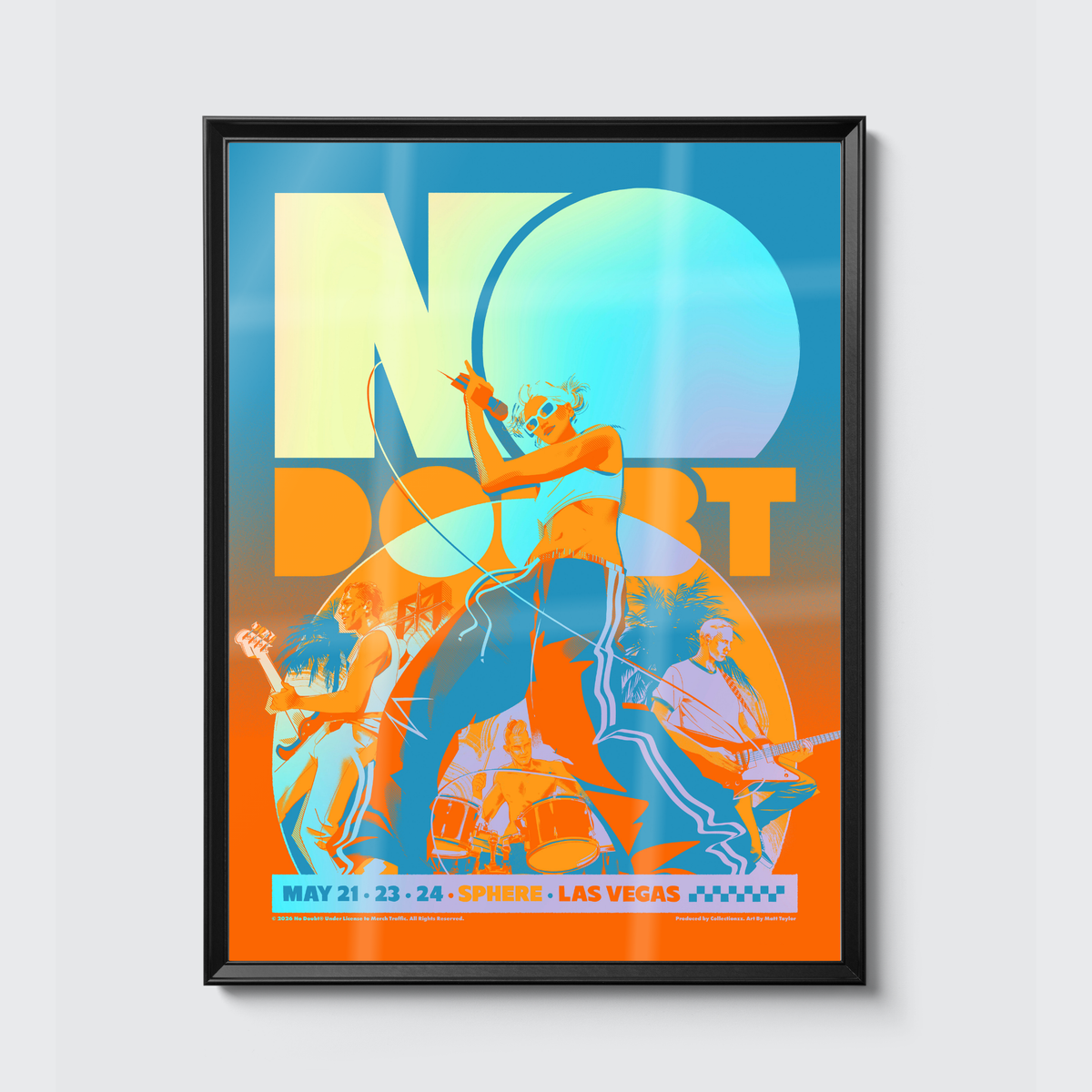 No Doubt Sphere May 21, 23, 24 2026 (Artist Proof Sparkle Foil)