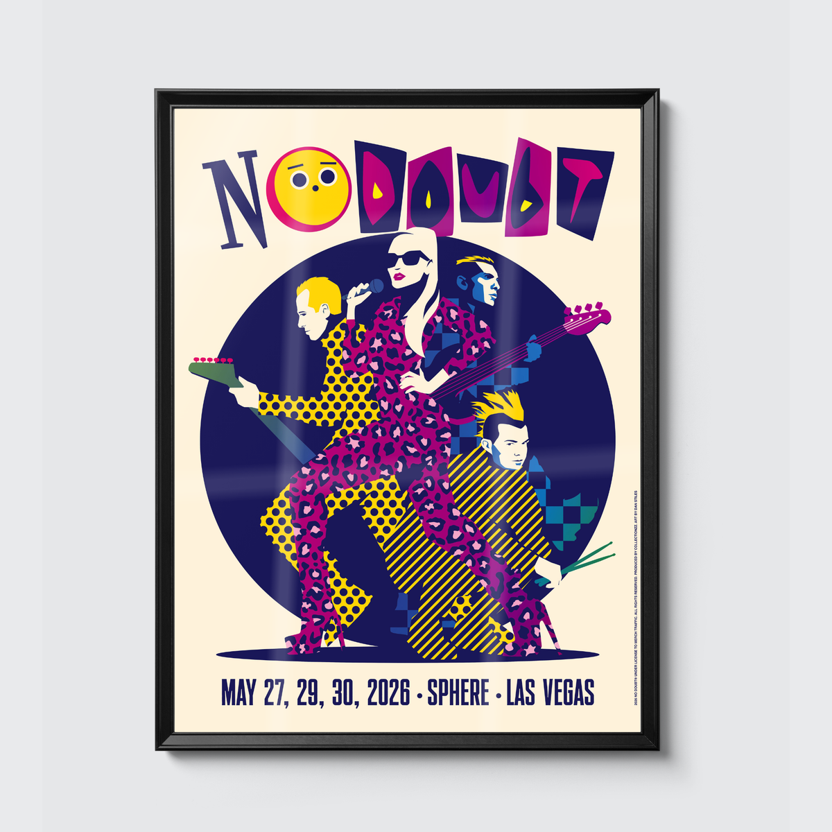 No Doubt Sphere May 27, 29, 30 2026 (Artist Proof Sparkle Foil)